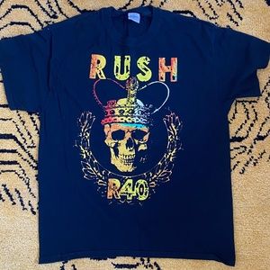 RUSH R40 2015 Tour T-Shirt Large
